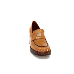 Angel Alarcon 23524 Cuir Vernis Castagna