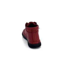 Baskets Ivoire 500-358 Cuir Bordeaux