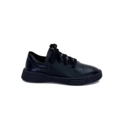 Baskets Ivoire 500-952 Cuir Noir