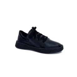 Baskets Ivoire 500-952 Cuir Noir