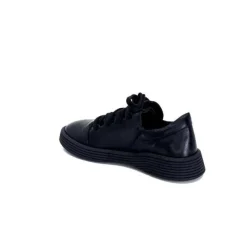 Baskets Ivoire 500-952 Cuir Noir