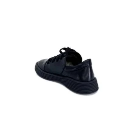 Baskets Ivoire 500-952 Cuir Noir
