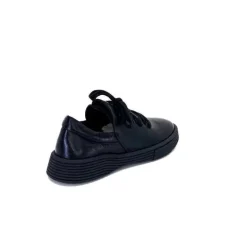 Baskets Ivoire 500-952 Cuir Noir
