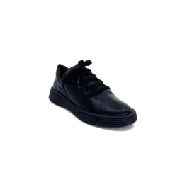 Baskets Ivoire 500-952 Cuir Noir