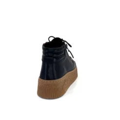 Baskets Ivoire 500-450 Cuir Noir