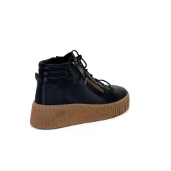 Baskets Ivoire 500-450 Cuir Noir