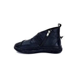 Baskets Ivoire 500-350 Cuir Noir