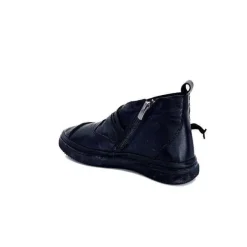 Baskets Ivoire 500-350 Cuir Noir