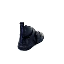 Baskets Ivoire 500-350 Cuir Noir
