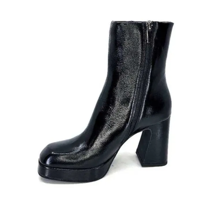 Chantal 2191 Cuir Vernis Noir