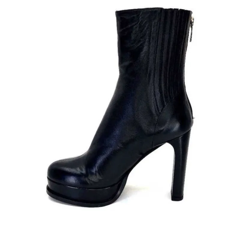 Chantal 2145 F326 Cuir Noir