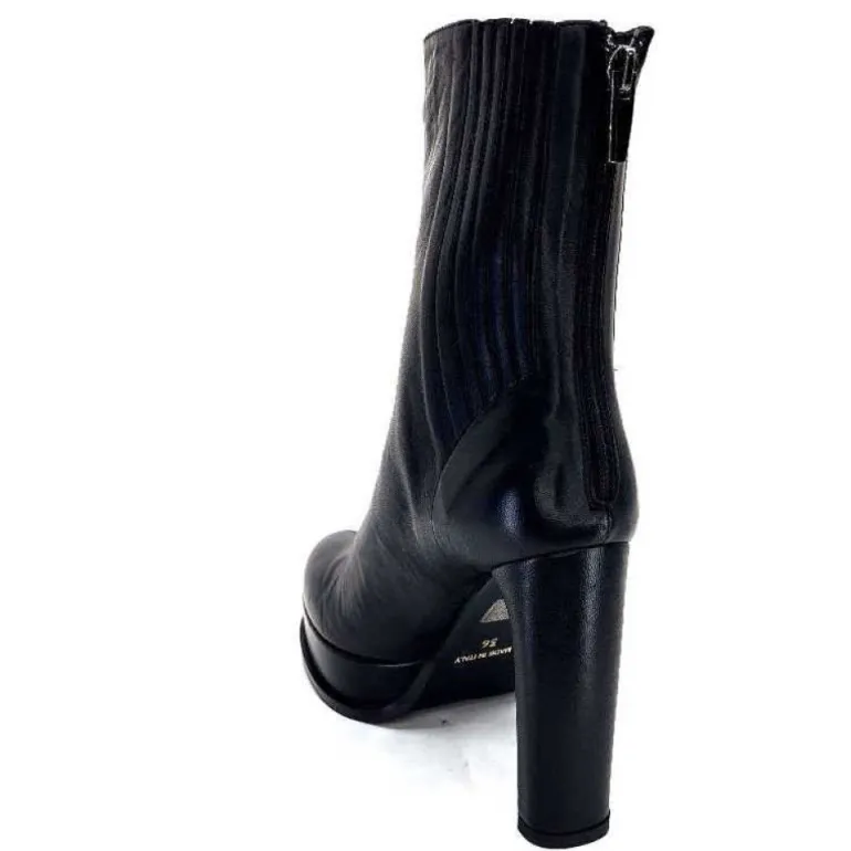Chantal 2145 F326 Cuir Noir
