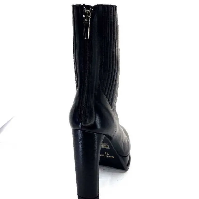 Chantal 2145 F326 Cuir Noir