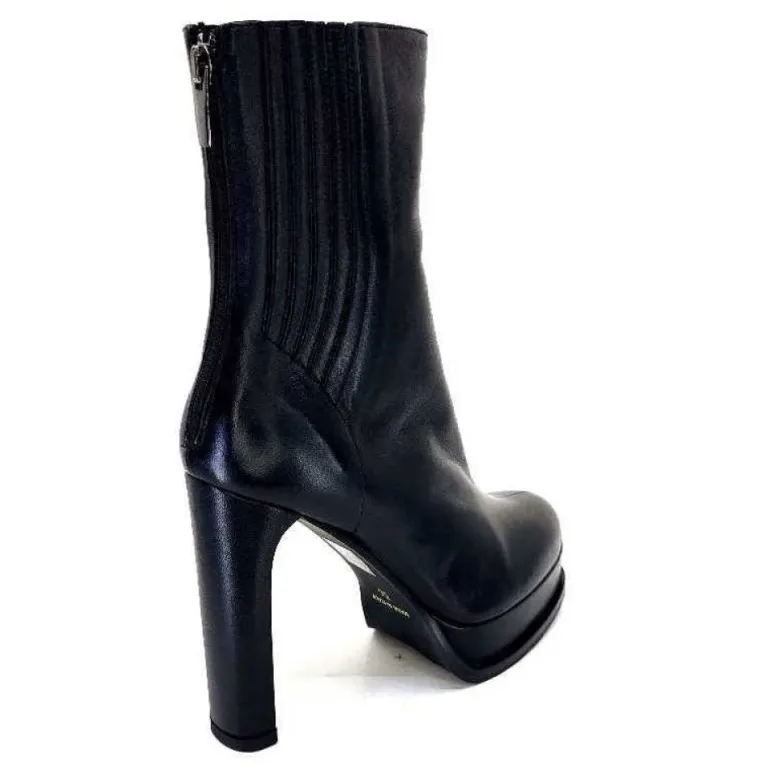 Chantal 2145 F326 Cuir Noir
