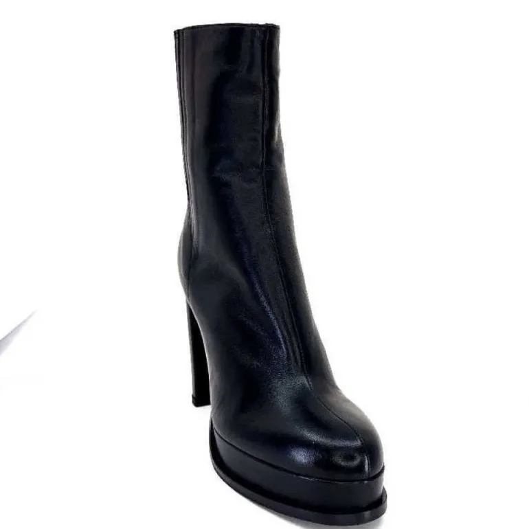 Chantal 2145 F326 Cuir Noir