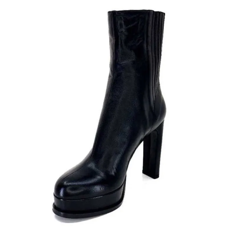 Chantal 2145 F326 Cuir Noir