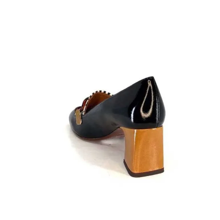 Chie Mihara Anata Cuir Vernis Noir