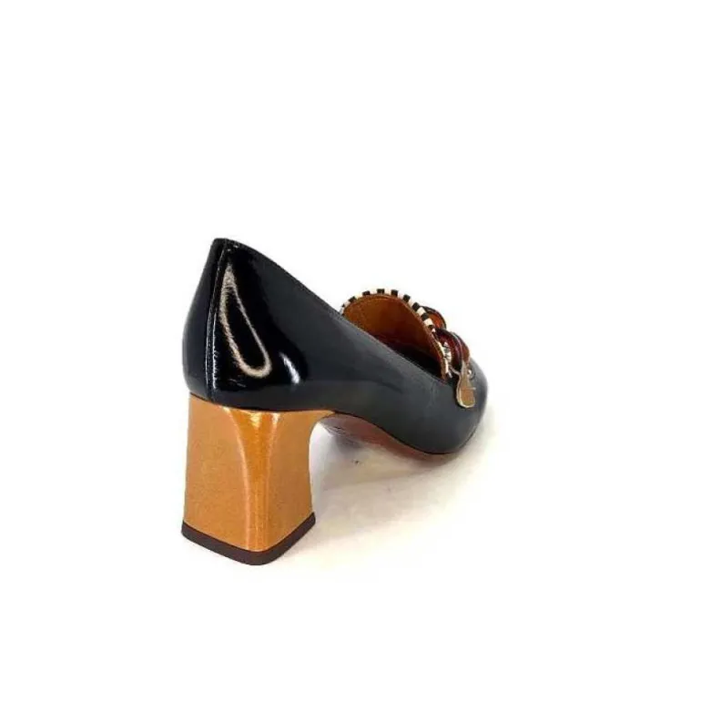 Chie Mihara Anata Cuir Vernis Noir