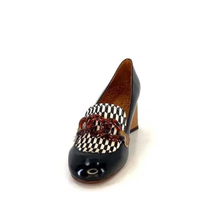 Chie Mihara Anata Cuir Vernis Noir