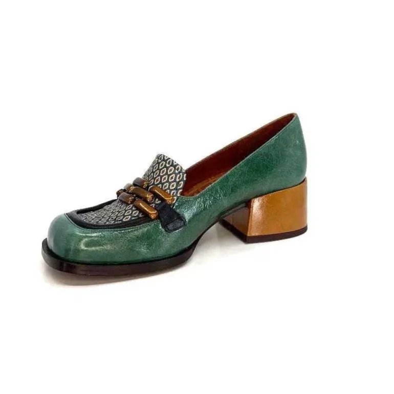 Chie Mihara Bydu Cuir Vert