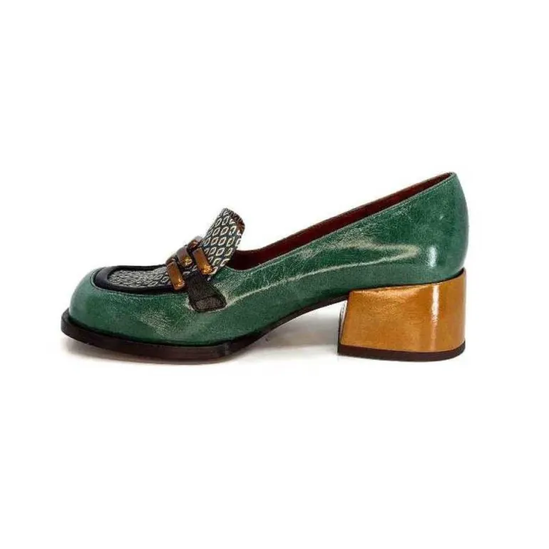 Chie Mihara Bydu Cuir Vert