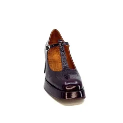 Chie Mihara Kaime Cuir Vernis Grape