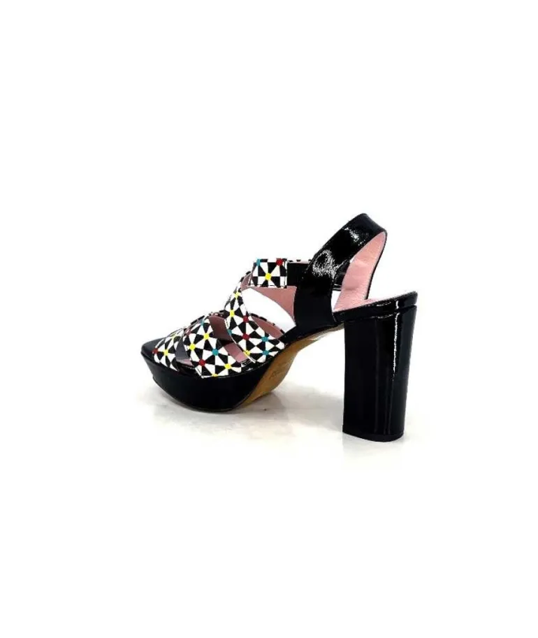 Dansi 5580 Duma Cuir Noir Multi