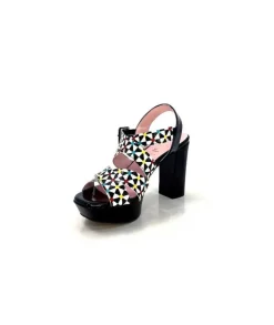 Dansi 5580 Duma Cuir Noir Multi