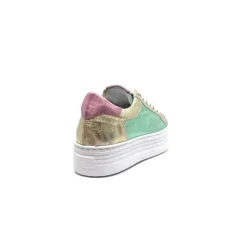 Elue Par Nous Nany Cuir Metal Vert