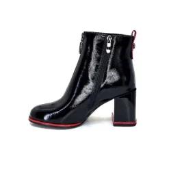 Elue Par Nous Paella Cuir Noir Vernis