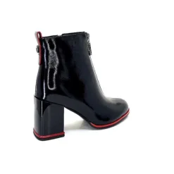 Elue Par Nous Paella Cuir Noir Vernis