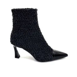 Enzo Di Martino Eli 716 Cuir & Textile Noir