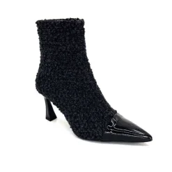 Enzo Di Martino Eli 716 Cuir & Textile Noir