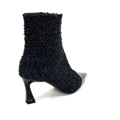 Enzo Di Martino Eli 716 Cuir & Textile Noir