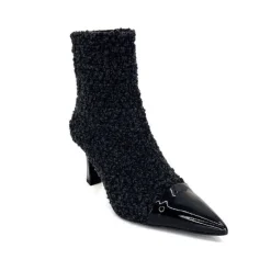 Enzo Di Martino Eli 716 Cuir & Textile Noir