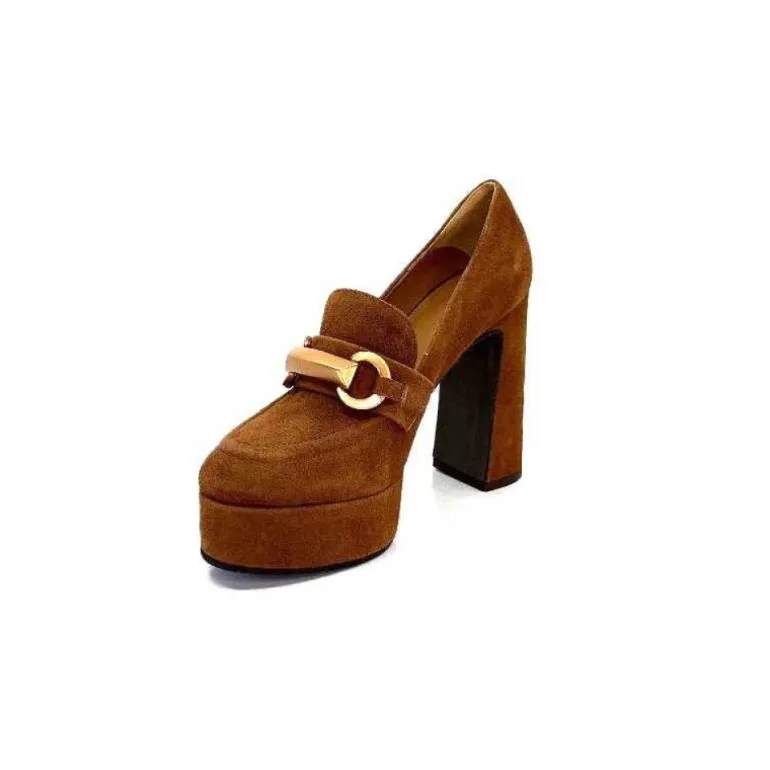 Escarpins Chantal 2194 Daim Marron