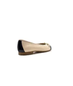 Fratelli Rosana 02 Cuir Beige Vernis Noir