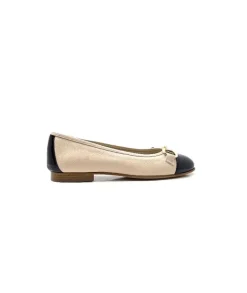 Fratelli Rosana 02 Cuir Beige Vernis Noir