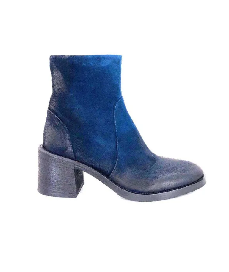 Fru.It 7740 Daim Vintage Bleu Petrole