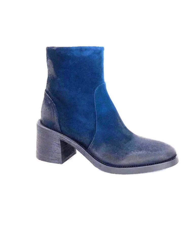 Fru.It 7740 Daim Vintage Bleu Petrole