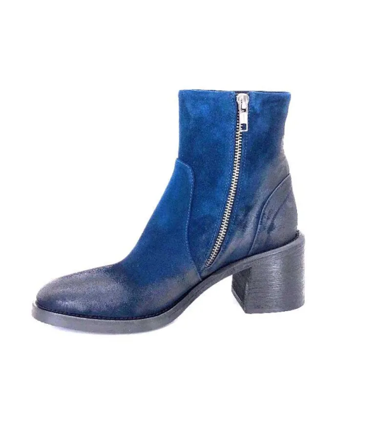 Fru.It 7740 Daim Vintage Bleu Petrole