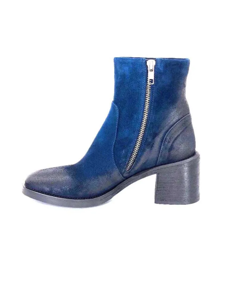 Fru.It 7740 Daim Vintage Bleu Petrole