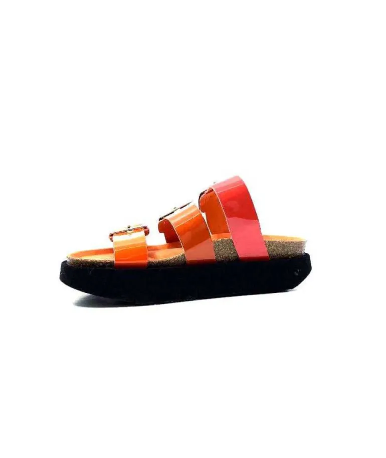 Genuins G104873 Cuir Vernis Orange