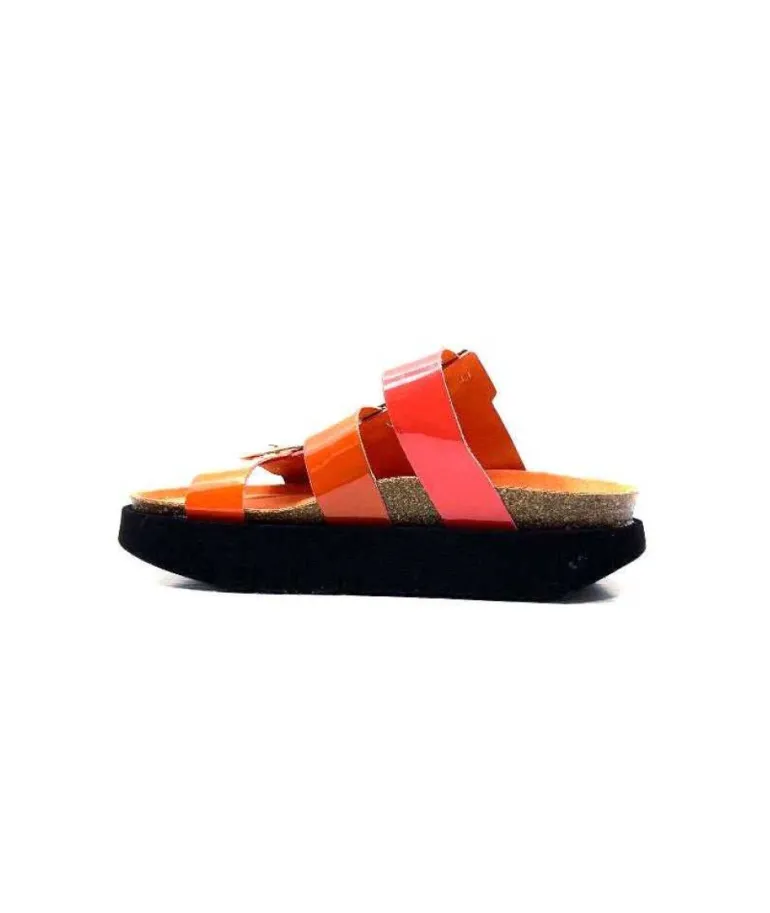 Genuins G104873 Cuir Vernis Orange