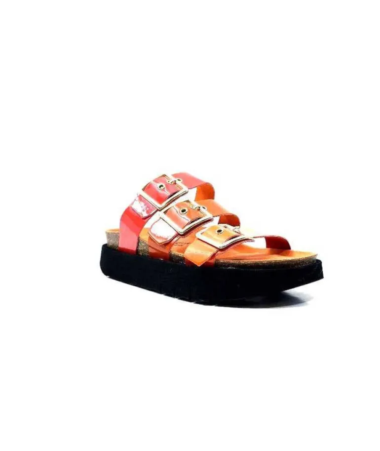 Genuins G104873 Cuir Vernis Orange