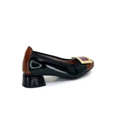 Hispanitas Chi 233141 Salma Cuir Vernis Vert Cuero Fushia