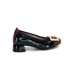 Hispanitas Chi 233141 Salma Cuir Vernis Vert Cuero Fushia