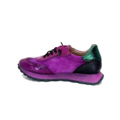 Hispanitas Hi 233073 Loira Cuir Vernis Et Daim Fushia