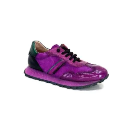 Hispanitas Hi 233073 Loira Cuir Vernis Et Daim Fushia