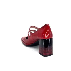 Hispanitas Hi232922 Monaco Cuir Vernis Rouge